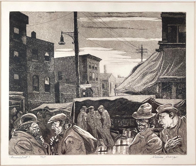 William Sharp MAXWELL STREET For Sale at 1stDibs
