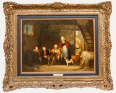 William Shayer Senior (1787-1879) - Framed Mid 19th Century Oil, A Good Ale