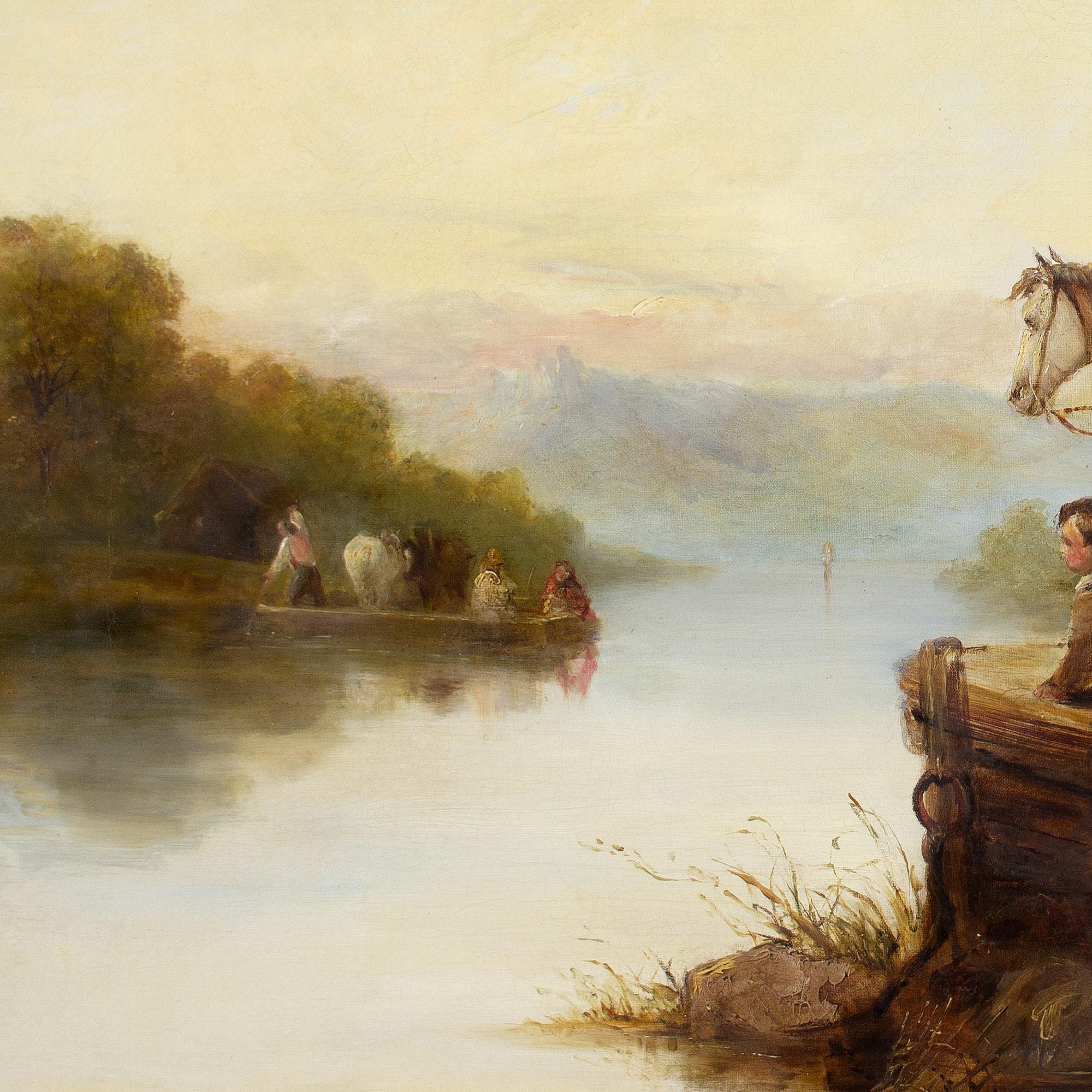 William Shayer, Waiting For The Ferry 3