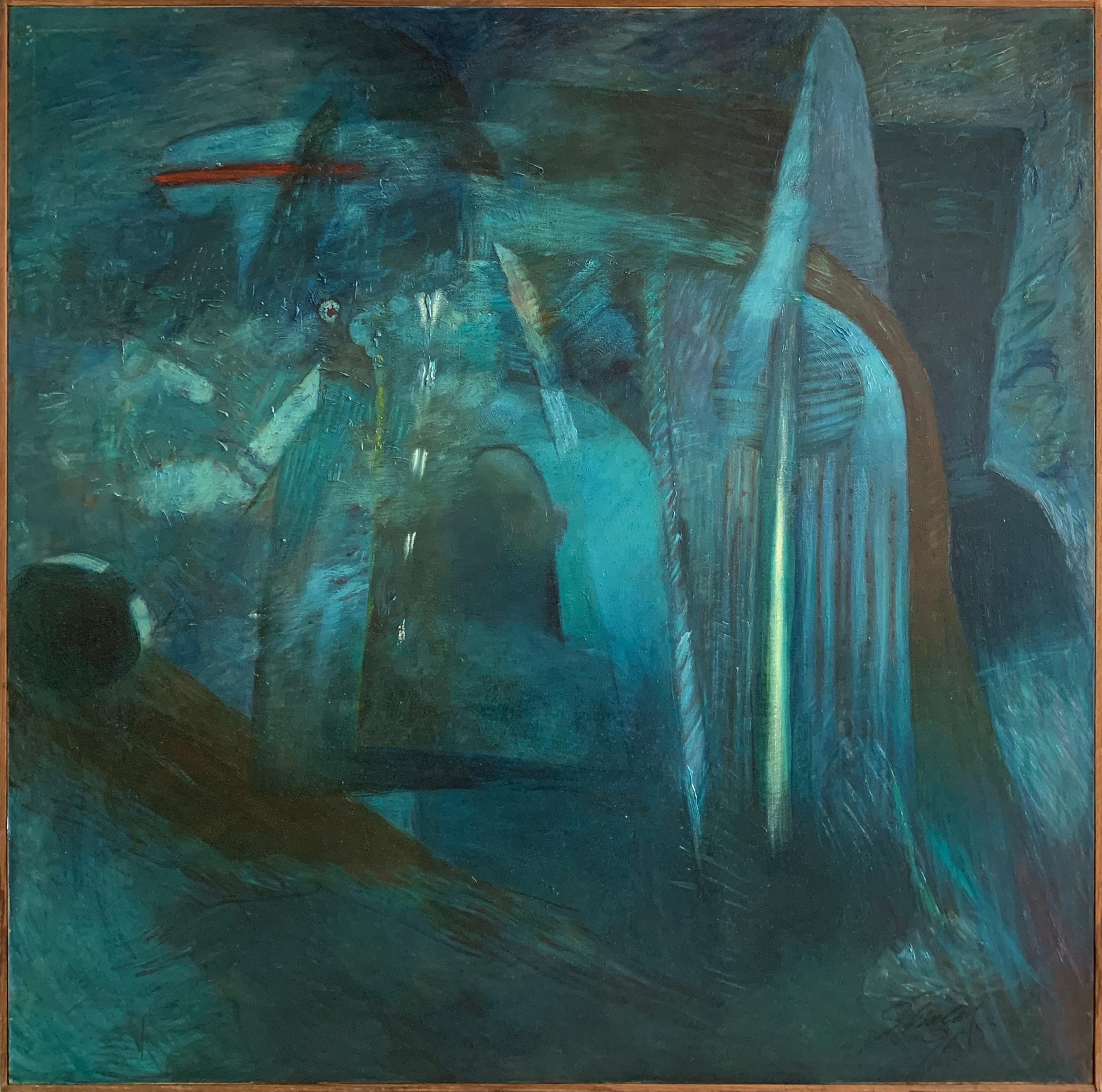 Abstract Painting William Shields  - « A Special Place », 1991, abstrait, Bill Shields, Chicago Academy of Fine Art