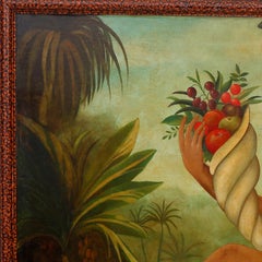 Oil Painting of the Beautiful L'Afrique by Skilling