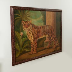 Vintage Painting of a Tiger by William Skilling