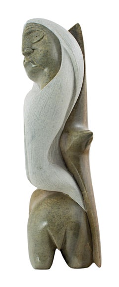 "Eagle, Chief, Bear, Wind, " original Native American sculpture by William Skye