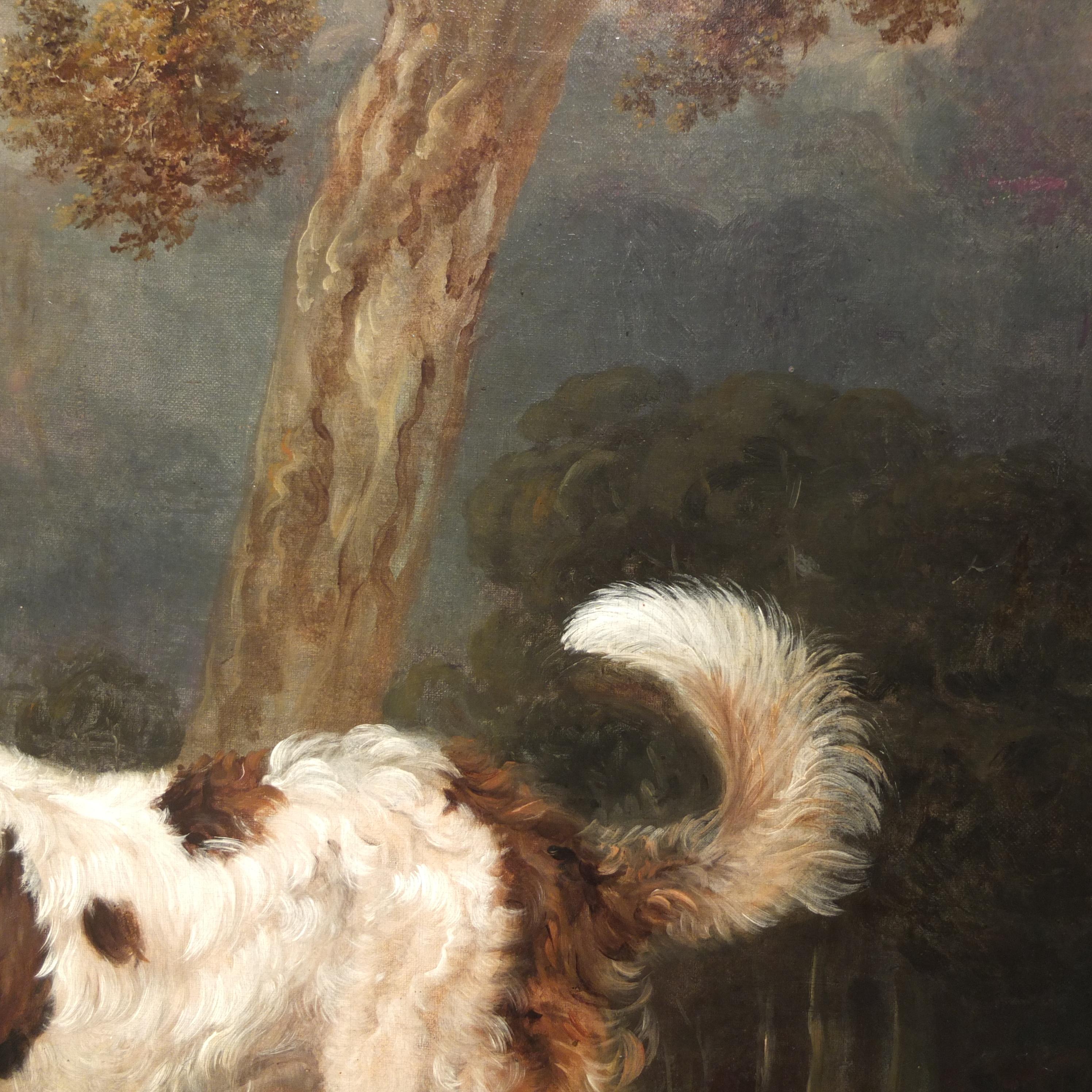Retrato de un perro de Terranova, William Smith, Pintura británica, 1838, Mascotas Arte en venta 6
