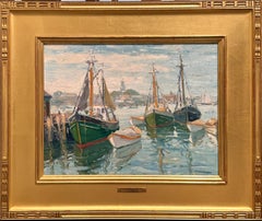 William Smith Robinson, American Impressionist, "Gloucester Harbor"