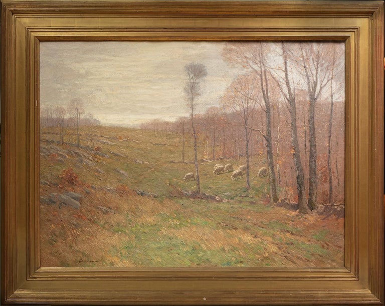 Old Lyme Pasture - Painting by William Smith Robinson