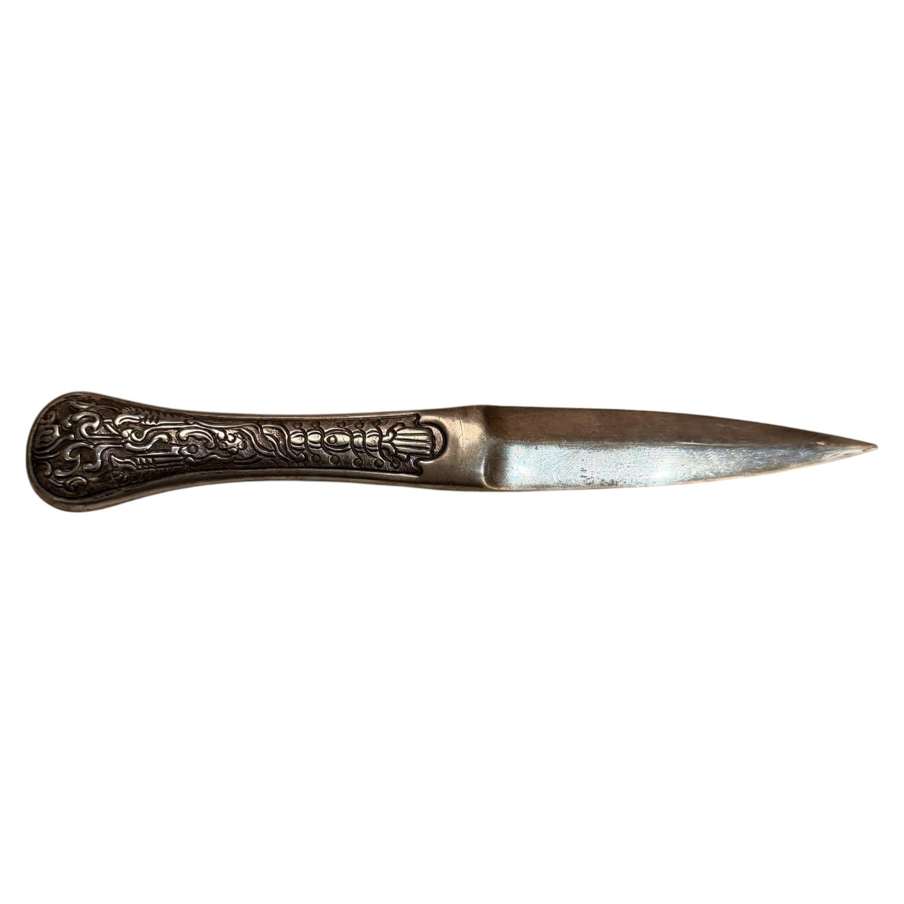 William Spratling Silver Letter Opener Mid-Century Mexican Modernism