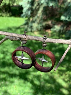 William Spratling Taxco Mexico Silver Earrings