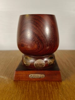 William Spratling Wood With Sterling Silver Cup