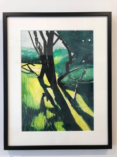 Lands End 2005 No 3 / watercolor, beautifully framed