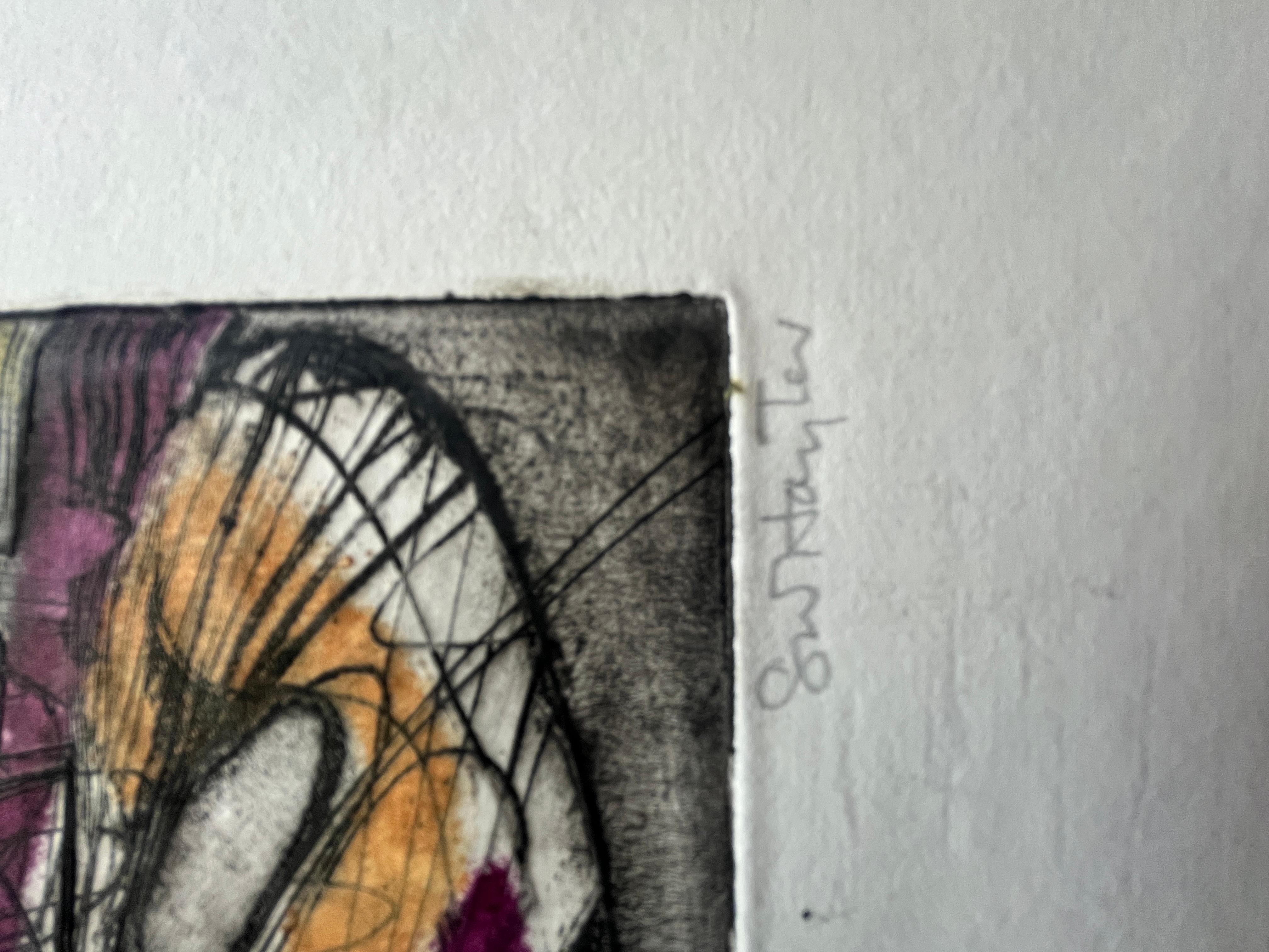 Night Moth - Print by William Stanley Hayter