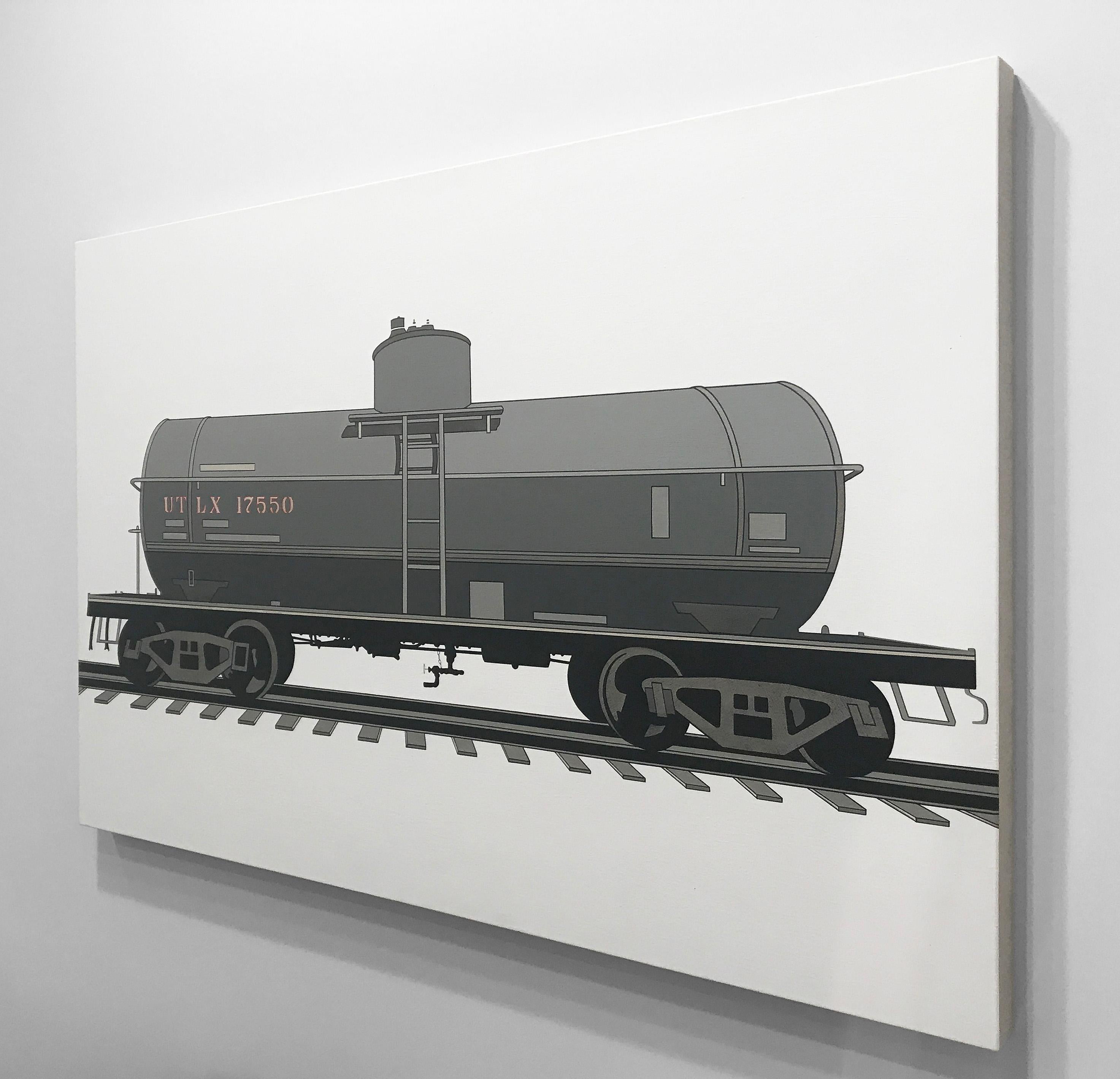 Tanker Car 17550 - Painting by William Steiger