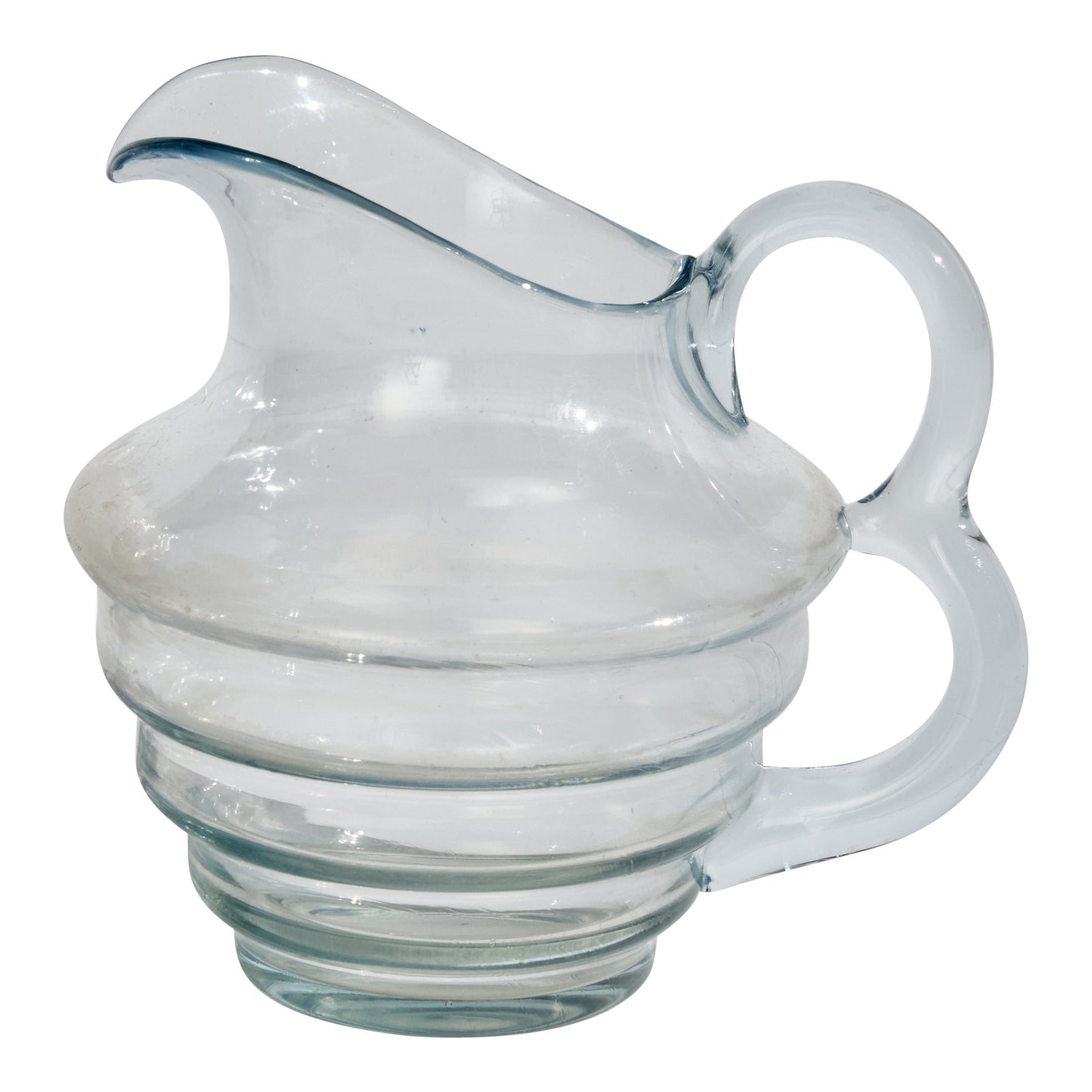 Pichet, verre, Suède, années 1930