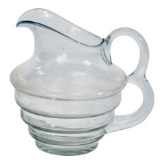 Pichet, verre, Suède, années 1930