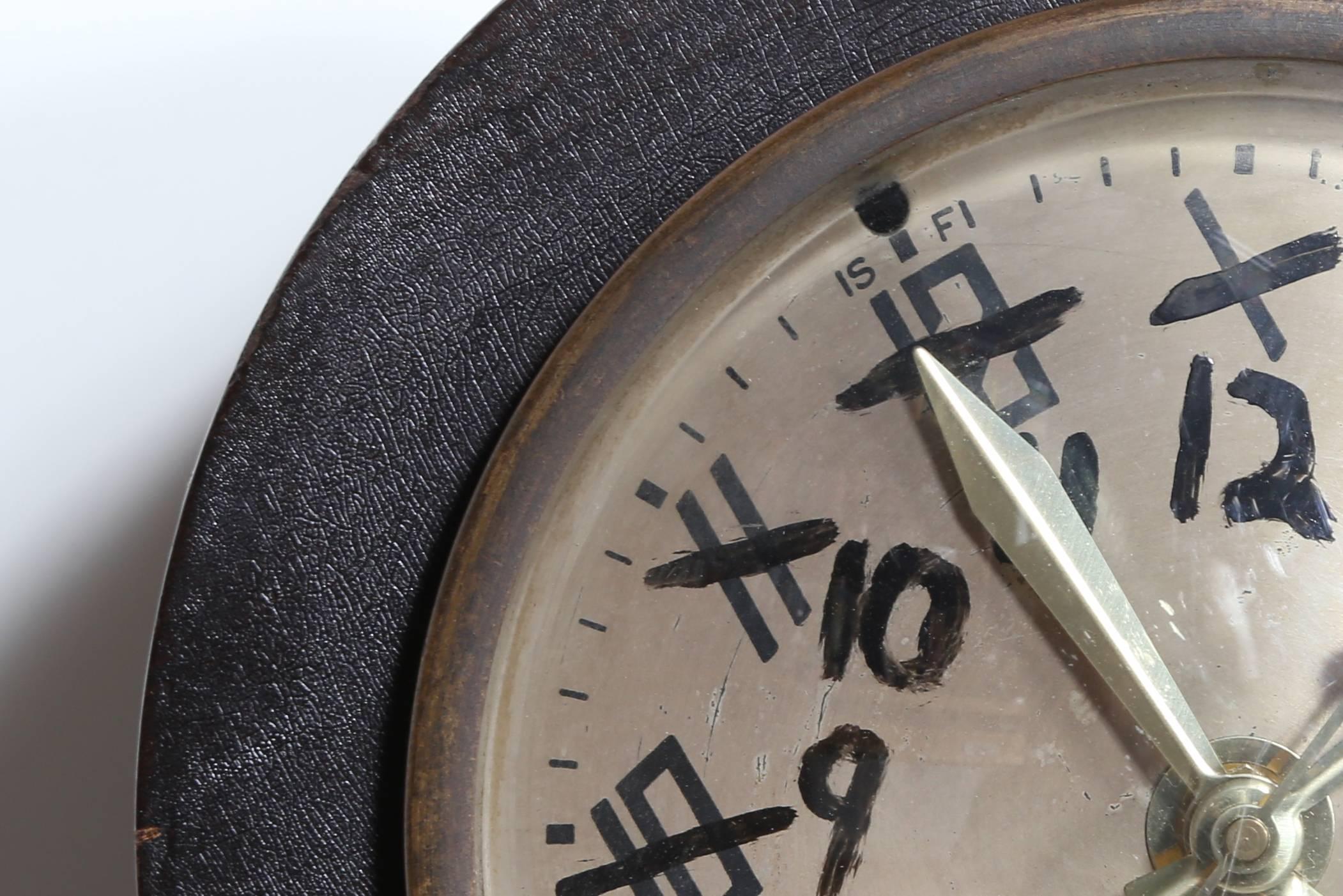 Correct Time, Surrealist Clock with Permanent Marker by William Stone For Sale 2