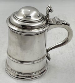 William Summers English Sterling Silver 1899 Tankard