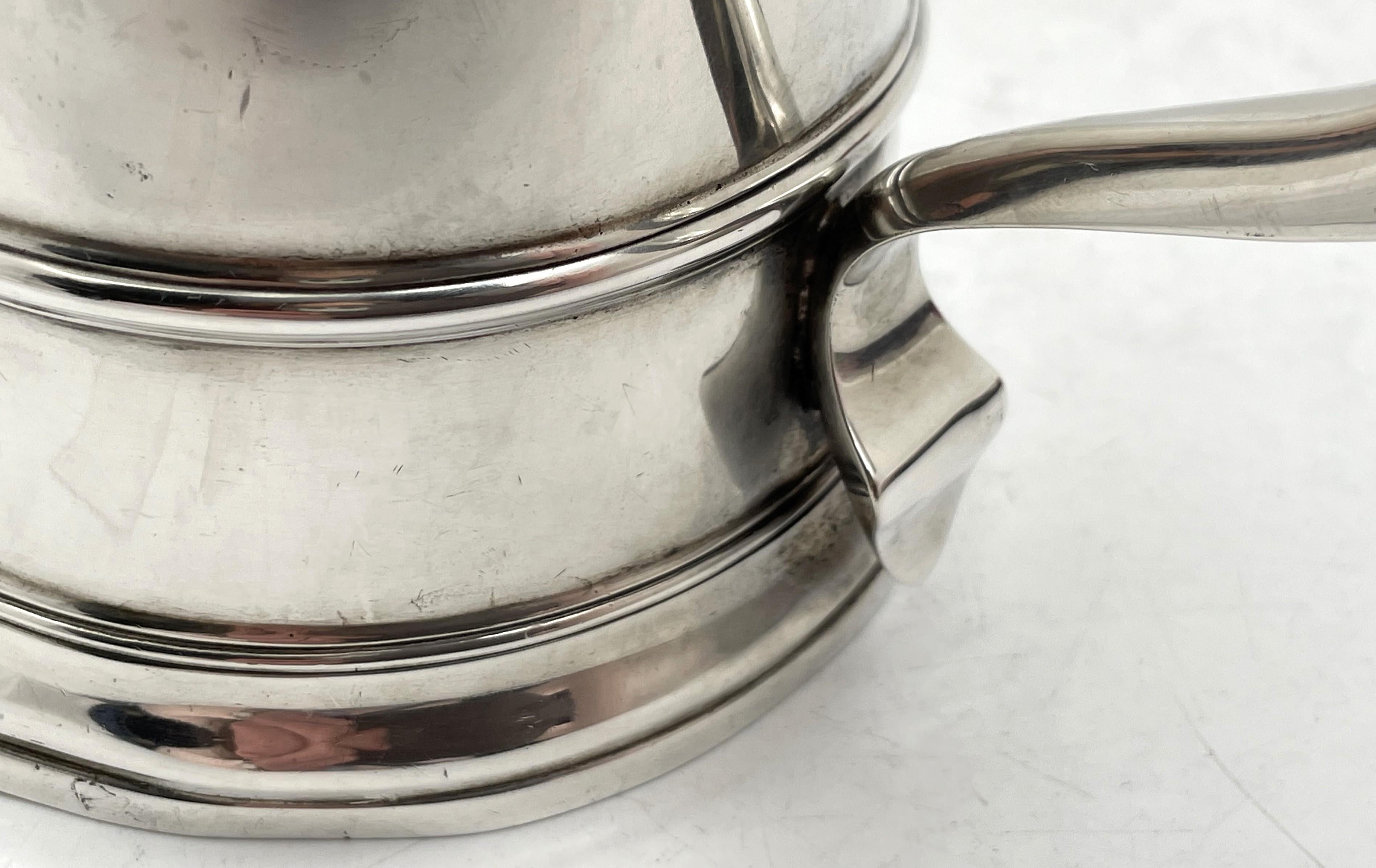 William Summers Englisches Sterlingsilber 1899 Tankard im Angebot 3