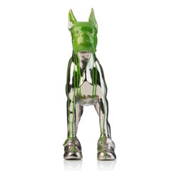 Cloned Bulldog with pet bottle