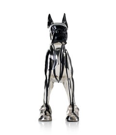 Cloned Bulldog with pet bottle