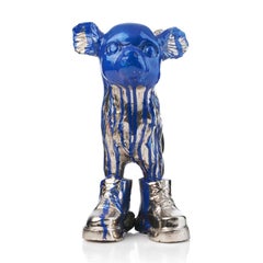 Cloned Chihuahua with colored head.