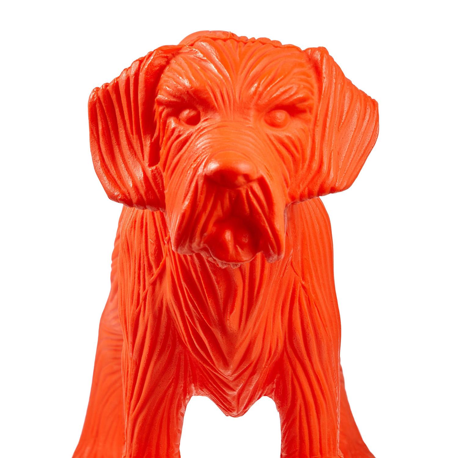 Cloned Schnauzer with water bottle  - Sculpture by William Sweetlove