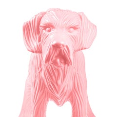 Schnauzer clonado con botella de agua