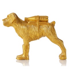 Cloned Schnauzer mit Wasserflasche