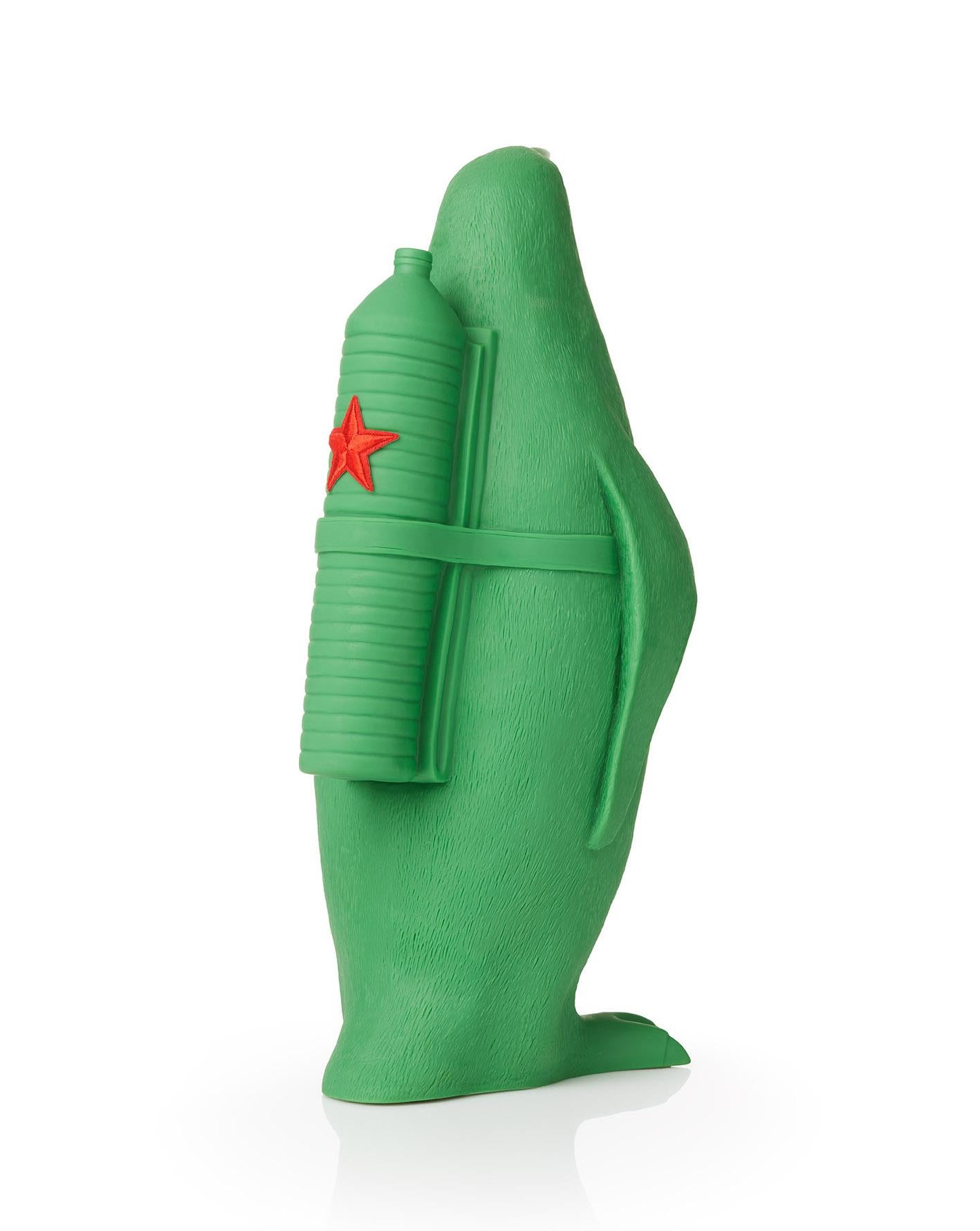 Pinguino cubano clonato. 2020
Edizione di 300 esemplari.
Spedizione gratuita in tutto il mondo.
Acquistato direttamente dall'artista.
Plastica riciclata.

William Sweetlove, nato a Ostenda, in Belgio, nel 1949, unisce il dadaismo con il surrealismo