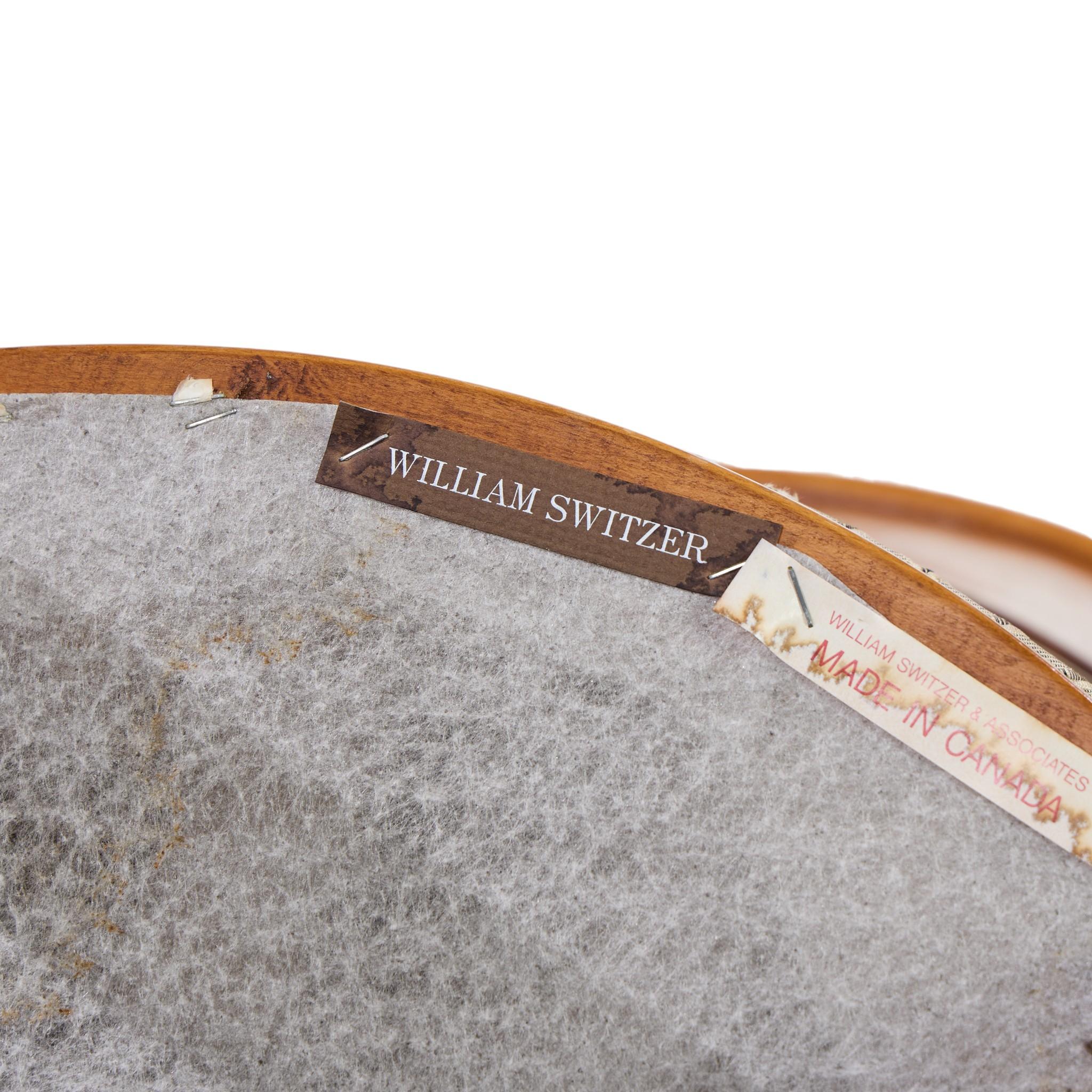 William Switzer Poltrona Biedermeier Sedie da pranzo in legno di burbio Oliver - Set di 8 in vendita 5