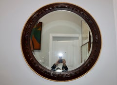 William Switzer Edwardian Style Round Wall Mirror