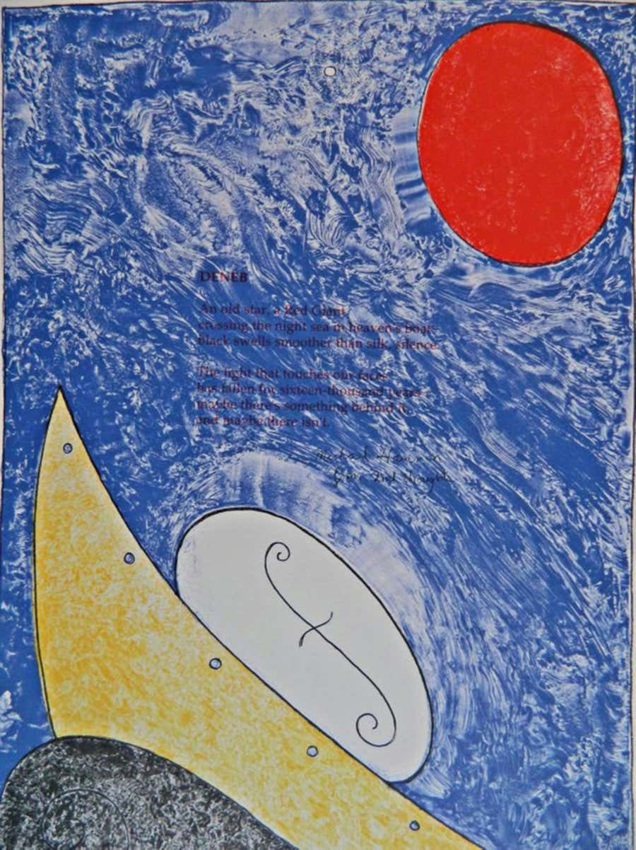 Deneb (the brightest star in the constellation Cygnus) by renowned CA artist