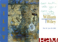 Good Luck with Your Art-istry (Hand Signed Card with clever word pun) by Wiley