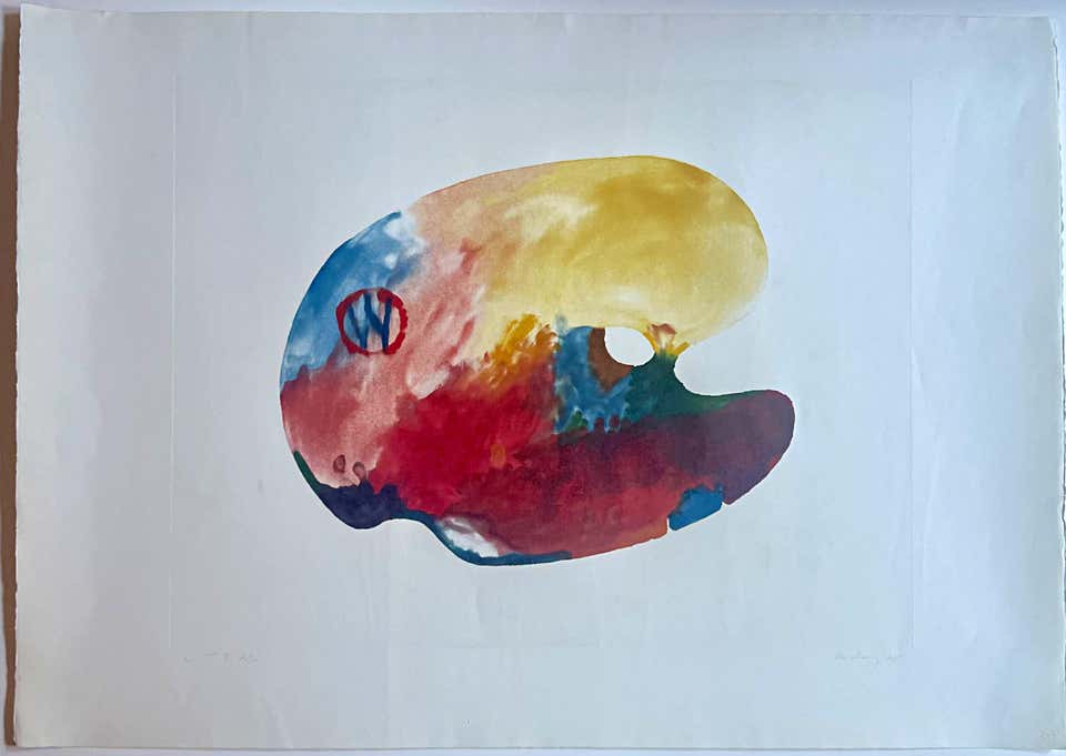 William T. Wiley - O.T.P.A.G. (On The Page Anything Goes) Hand Signed Monoprint