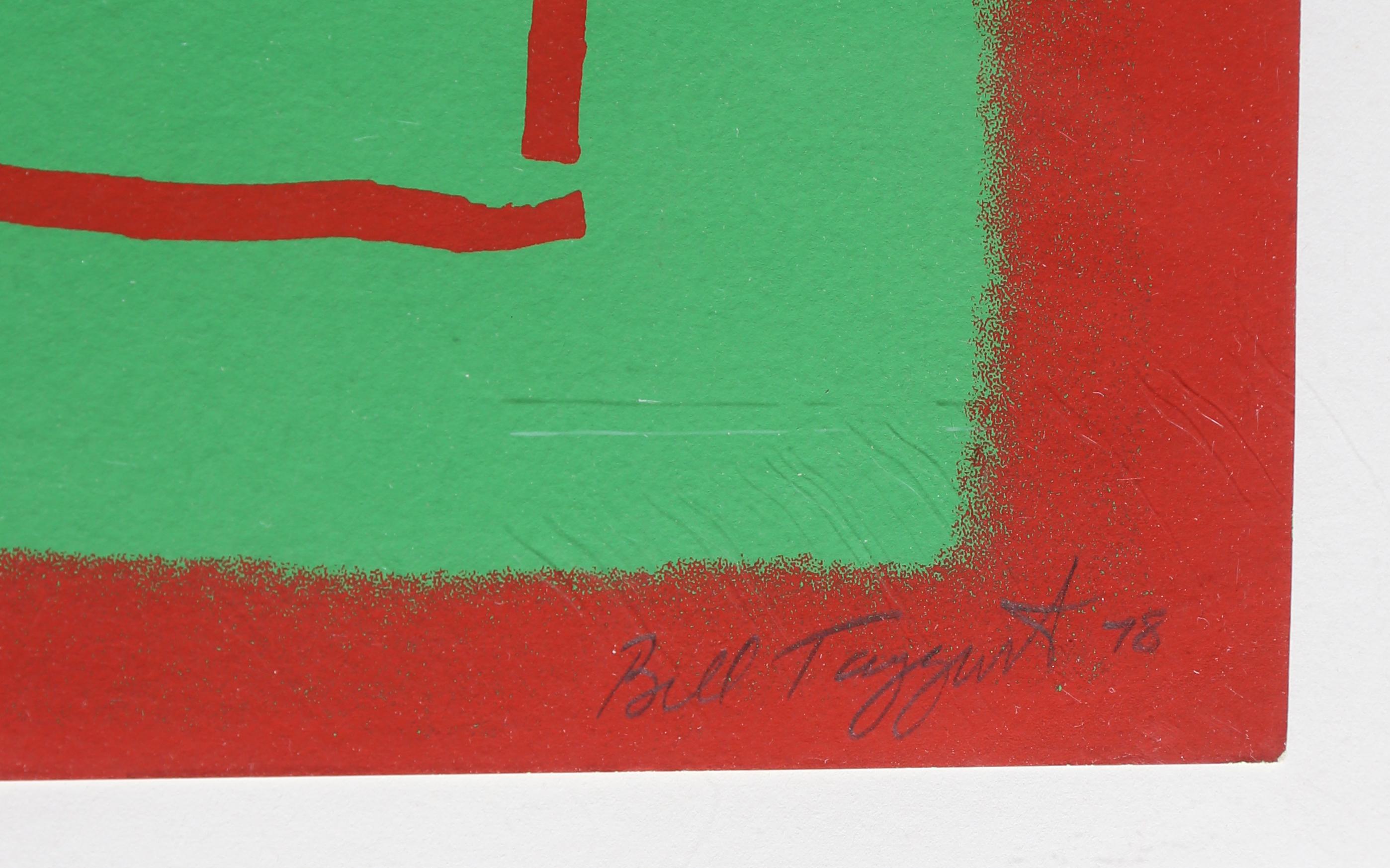 Sérigraphie « Mr. Bozzman''s Dream » de William Taggart en vente 1