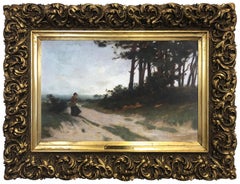 William Tatton Winter (1855-1928) - A Rising Wind - Queen Victoria and Mary