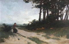 William Tatton Winter (1855-1928) - A Rising Wind - Queen Victoria and Mary