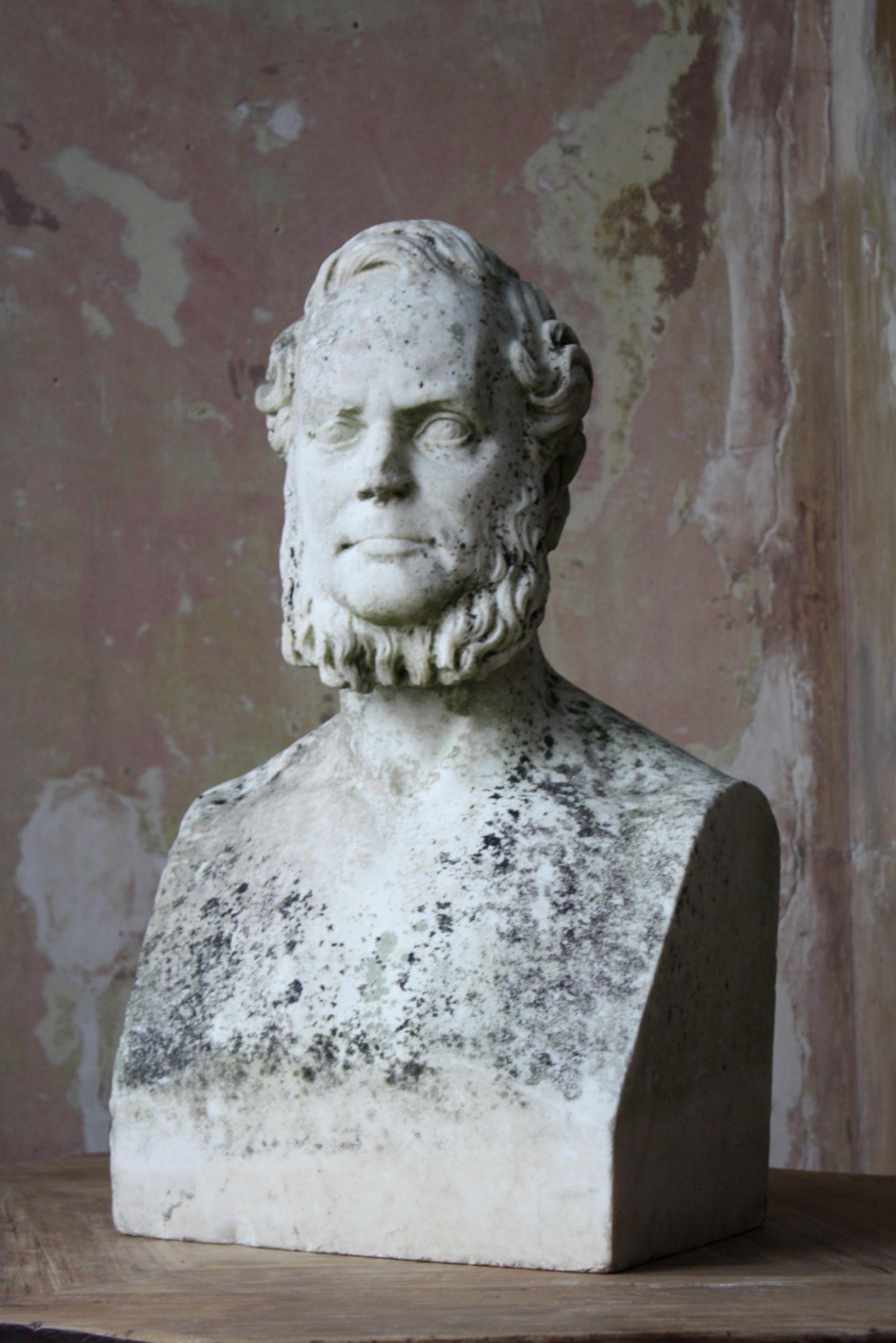 William Theed, der Jüngereere 1804-91, Marmorbüste von William Ewart Gladstone 1868 (Handgeschnitzt) im Angebot