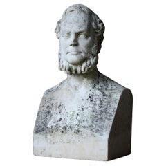 William Theed the Younger 1804-91 Marble Bust of William Ewart Gladstone 1868 