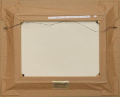 "Winter Landscape with Cabin" Nature Western Snow Holiday Hills Mountains Pond