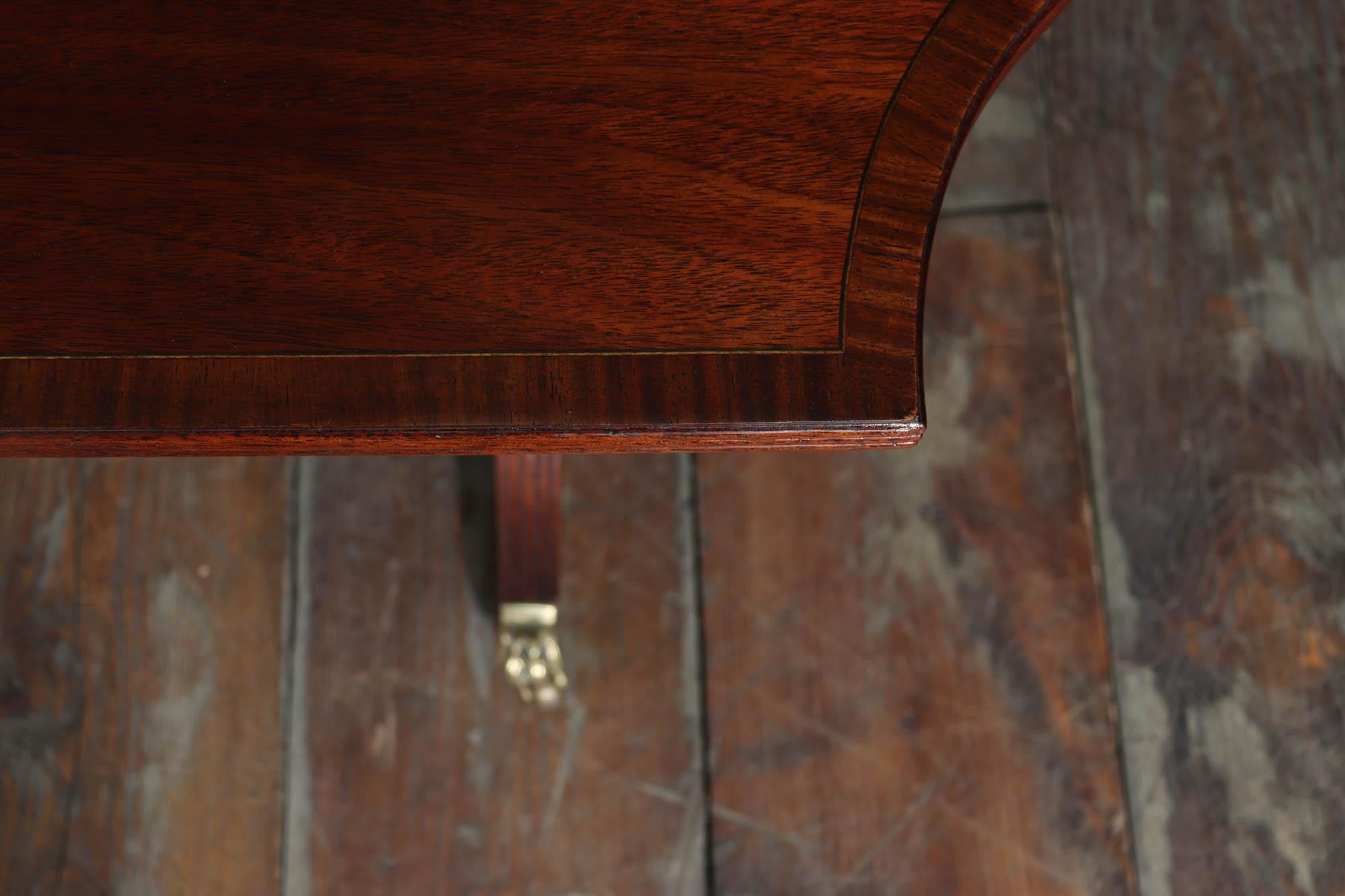 William Tillman Mahogany Coffee Table with Sabre Legs, c. 1960s For Sale 1