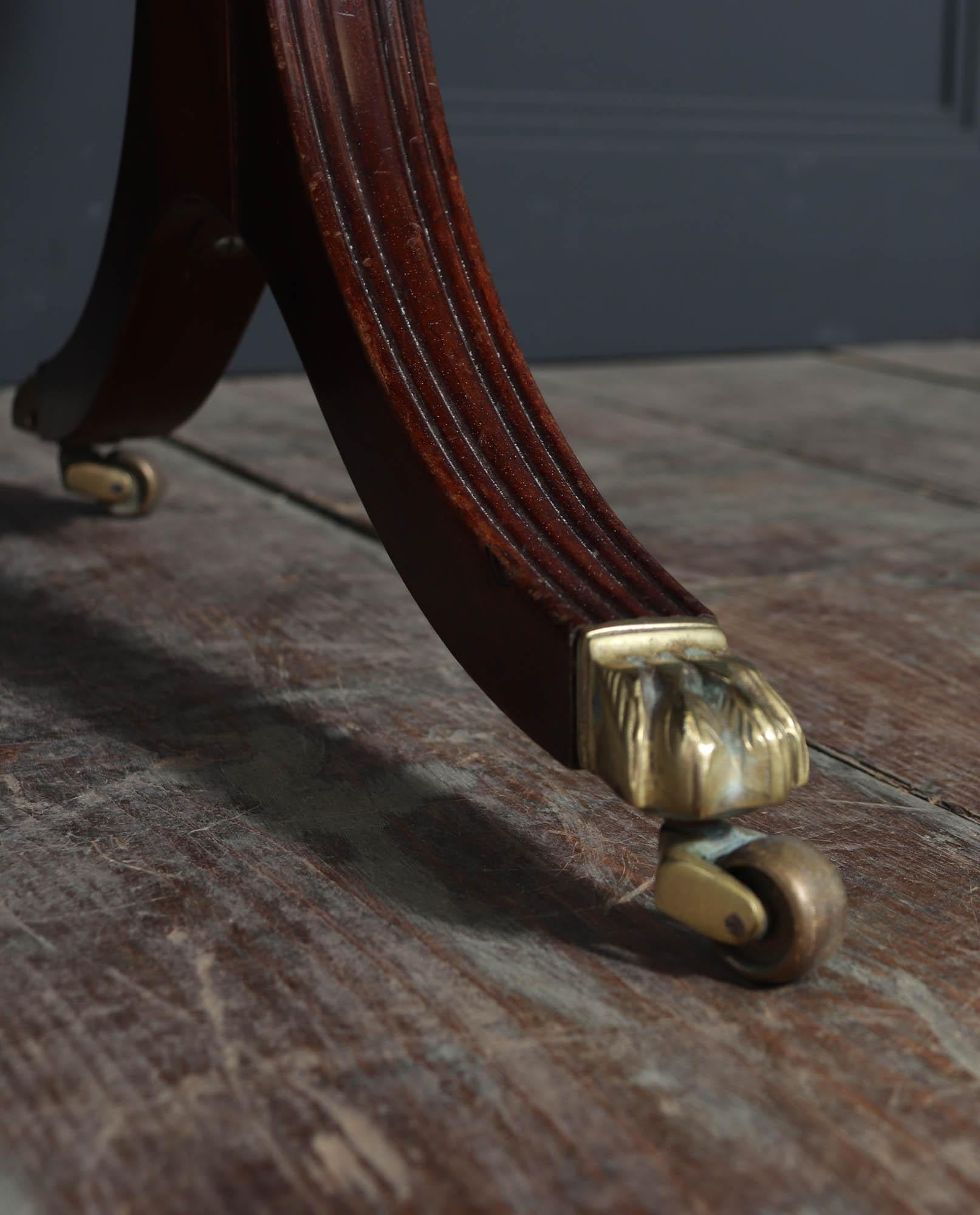 William Tillman Mahogany Coffee Table with Sabre Legs, c. 1960s For Sale 2