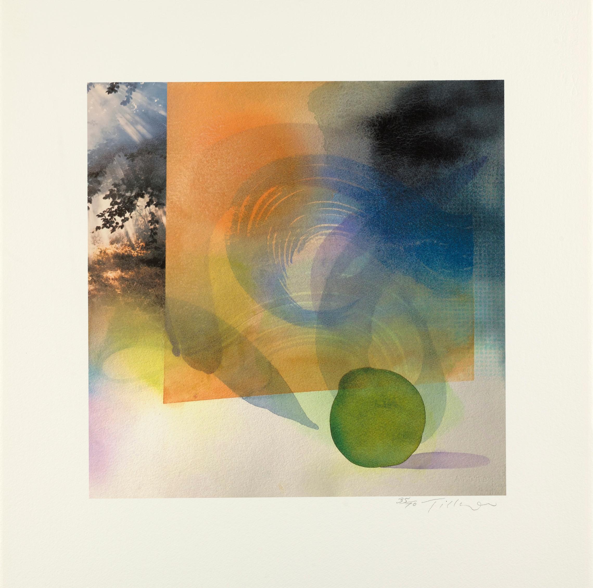 William Tillyer Landscape Print – Zephyr – Aire