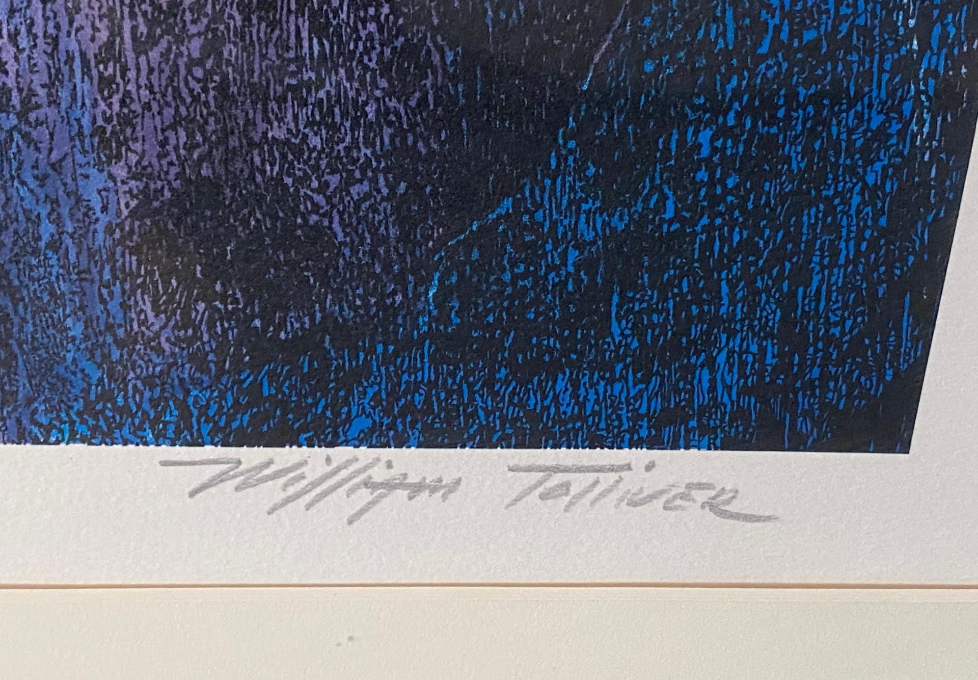 William Tolliver Edición Limitada Firmada Serigrafía Abstracta Belleza Natural en venta 9