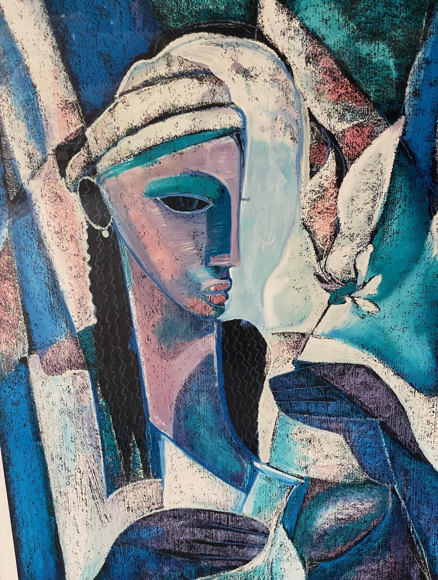 William Tolliver Edición Limitada Firmada Serigrafía Abstracta Belleza Natural Estadounidense en venta