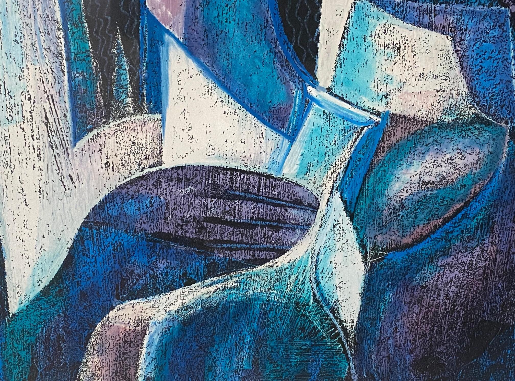 William Tolliver Edición Limitada Firmada Serigrafía Abstracta Belleza Natural Papel en venta