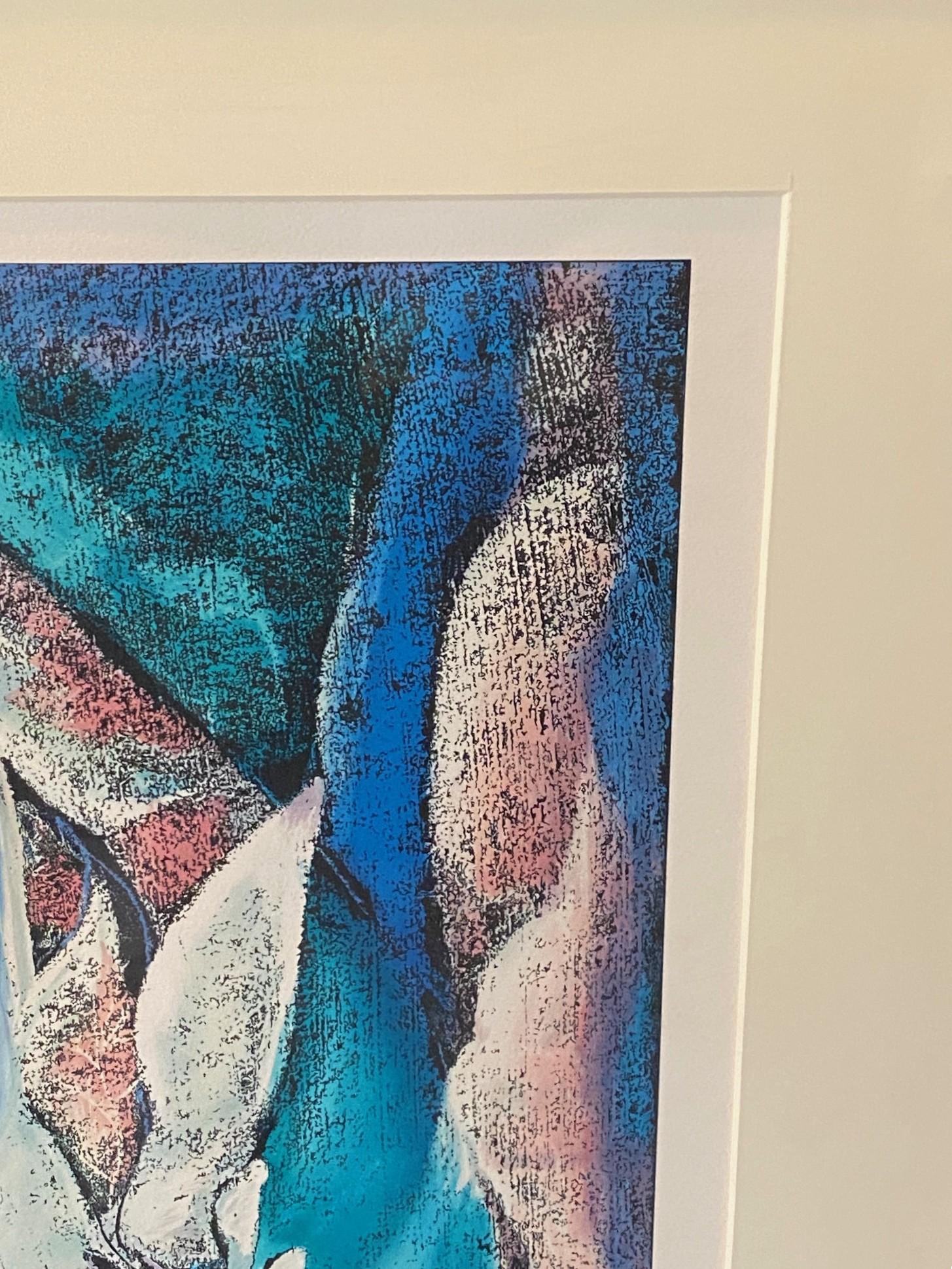 William Tolliver Edición Limitada Firmada Serigrafía Abstracta Belleza Natural en venta 1