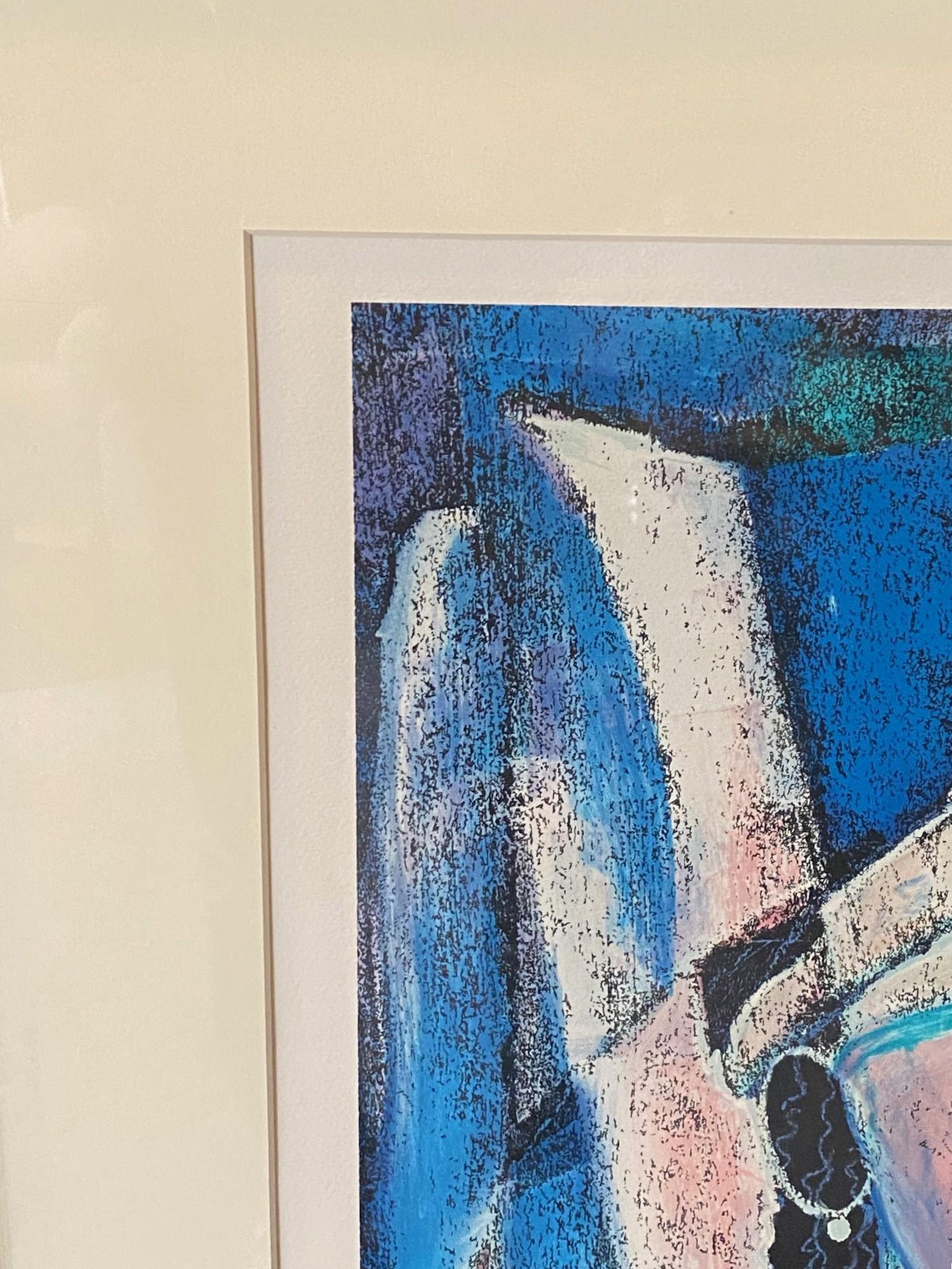William Tolliver Edición Limitada Firmada Serigrafía Abstracta Belleza Natural en venta 2