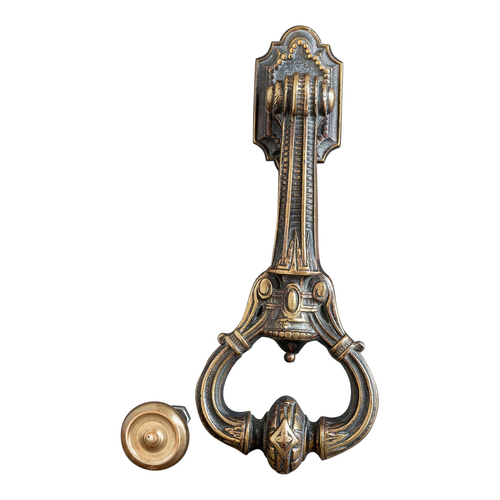 William Tonks & Sons: battente vittoriano in ottone in vendita
