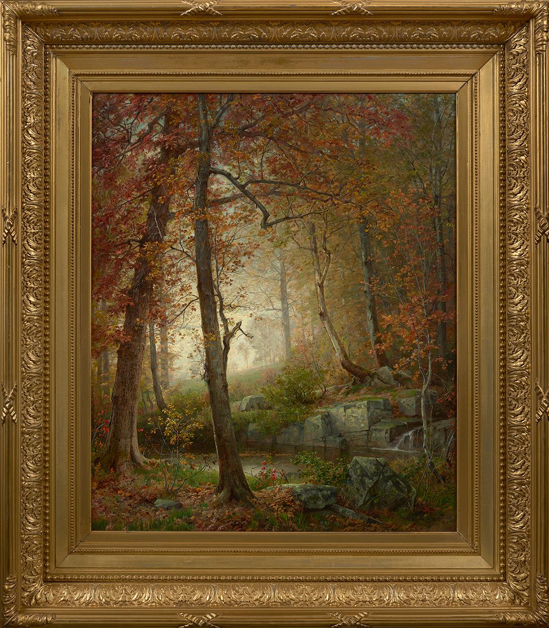 Un giorno d'autunno, 1877 - Painting di William Trost Richards