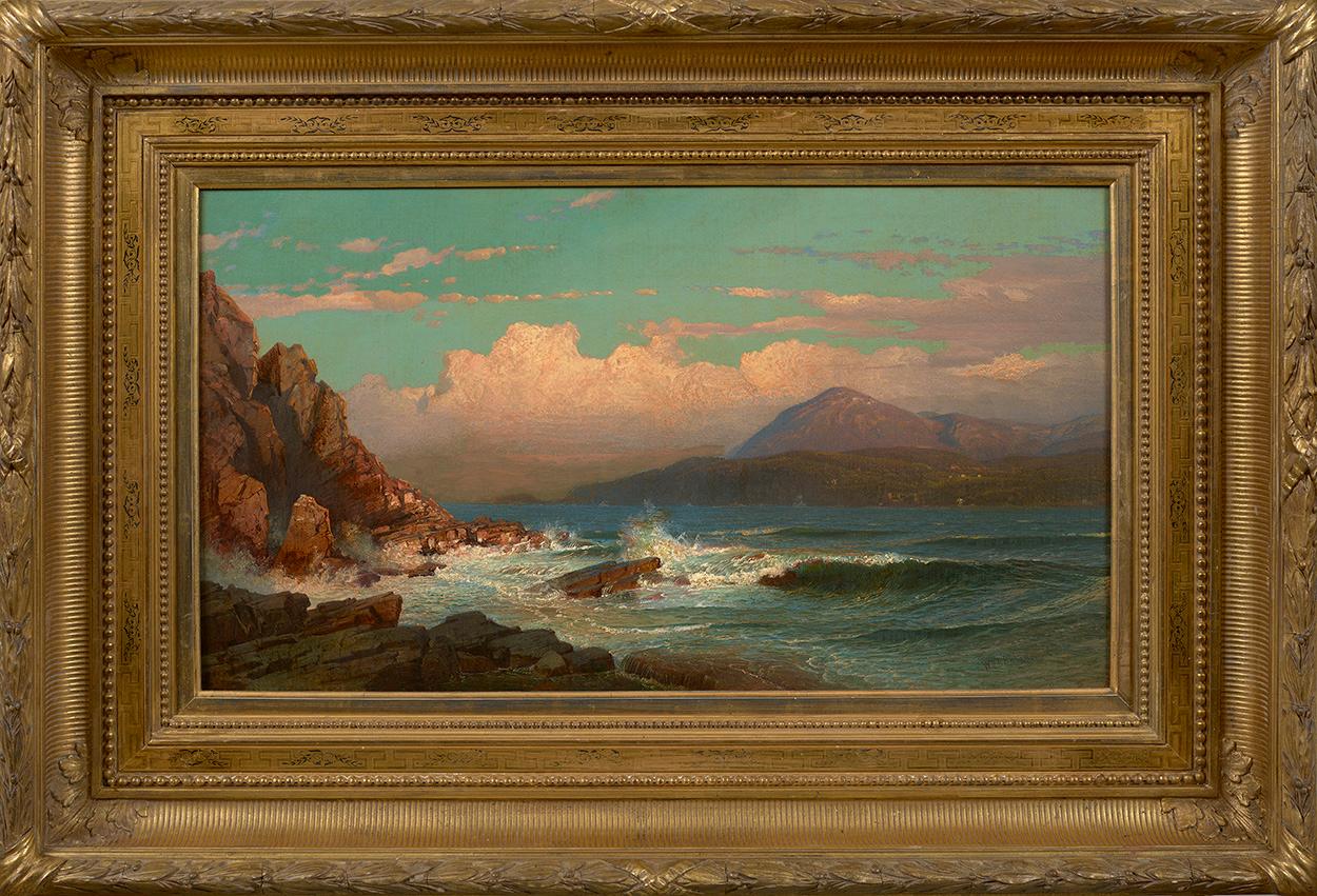Mt. Desert, Maine, 1866 – Painting von William Trost Richards